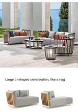 Load image into Gallery viewer, Luxury Plus Furniture - Rattan Set - 5 Piece Designer Mix & Match (Balcony, Patio, Courtyard)