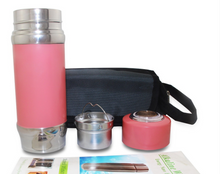 Load image into Gallery viewer, 400ml Alkaline Hydrogen Flasks Nano Energy Water Bottle with Filter