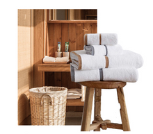Load image into Gallery viewer, Luxury Towel Set Super Soft Thick Cotton - 3 Piece
