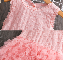 Load image into Gallery viewer, "Arna" Royal Gown Collection - White Lace Princess Dress For Girls