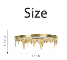 Load image into Gallery viewer, "Arna Lisa" Royal Luxury Collection - Luxurious Pure Copper Trays Decorative European Modern Medusa Black Crystal Tray