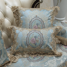 Load image into Gallery viewer, "Arna Royal Victorian Collection" European-Style Sofa Cushion Cover Luxury Embroidery