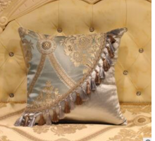 Load image into Gallery viewer, "Arna Royal Victorian Collection" European-Style Sofa Cushion Cover Luxury Embroidery