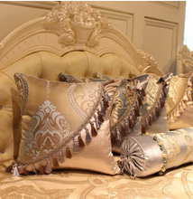 Load image into Gallery viewer, "Arna Royal Victorian Collection" European-Style Sofa Cushion Cover Luxury Embroidery