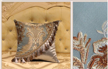 Load image into Gallery viewer, "Arna Royal Victorian Collection" European-Style Sofa Cushion Cover Luxury Embroidery