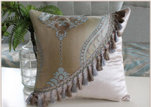 Load image into Gallery viewer, "Arna Royal Victorian Collection" European-Style Sofa Cushion Cover Luxury Embroidery