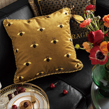 Load image into Gallery viewer, "Arna Royal Victorian Collection" European-Style Sofa Cushion Cover Luxury Embroidery