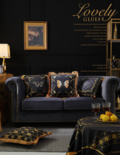 Load image into Gallery viewer, "Arna Royal Victorian Collection" European-Style Sofa Cushion Cover Luxury Embroidery