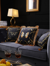 Load image into Gallery viewer, "Arna Royal Victorian Collection" European-Style Sofa Cushion Cover Luxury Embroidery
