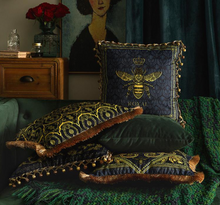 Load image into Gallery viewer, "Arna Royal Victorian Collection" European-Style Sofa Cushion Cover Luxury Embroidery