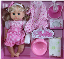 Load image into Gallery viewer, Arna Lisa Soft Talking Smart Doll - Speaking, Blinking, Feeding, Potty Training Doll