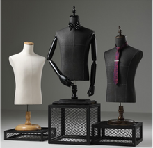 Load image into Gallery viewer, "Arna Royal Gown Collection" Luxury Male Platform Mannequin Cosmetology Window Display Model