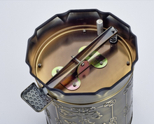 Load image into Gallery viewer, "Arna Royal Vintage Collection" European Luxury Bronze Stainless Steel Trash Rubbish Bin