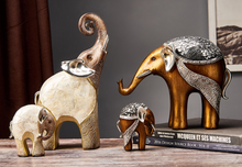 Load image into Gallery viewer, "Arna Lisa" Luxury Natures Finest Collection - Resin Elephants Sculptures