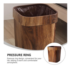 Load image into Gallery viewer, "Arna Royal Vintage Collection" Luxury Imitation Wooden 14 L Trash Rubbish Bin