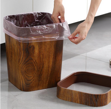 Load image into Gallery viewer, "Arna Royal Vintage Collection" Luxury Imitation Wooden 14 L Trash Rubbish Bin