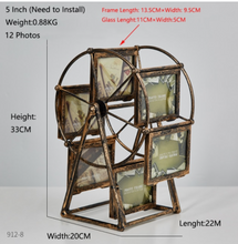 Load image into Gallery viewer, "Arna Lisa" Luxury Victorian Collection - Classical Retro Ferris Wheel Photo Frames