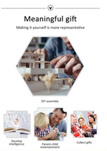 Load image into Gallery viewer, Architecture Series Building Blocks - French Boutique Big Doll House Furniture Miniature Building Kits DIY Dollhouse Kit Villa