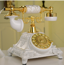 Load image into Gallery viewer, Deluxe "Arna Royal Collection" Luxury European Retro Telephone Landline Phone with Mechanical Ring,