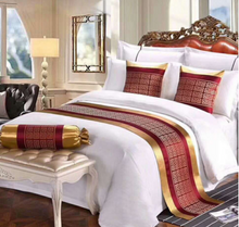 Load image into Gallery viewer, "Arna Royal LUXURY Collection" Hotel Quality Bed Runner/Scarf & 2 Cushion Covers - Many Colours