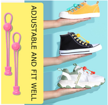 Load image into Gallery viewer, Elastic Shoe Laces - Many Colours/Sizes - NEW ARRIVAL