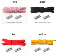 Load image into Gallery viewer, Elastic Diamond Cross Locks Shoe Laces - Many Colours/Sizes - NEW ARRIVAL