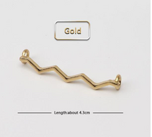 Load image into Gallery viewer, Gold & Silver Metal Buckle Charms for Shoe Laces - NEW ARRIVAL