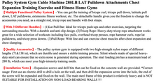 Load image into Gallery viewer, Pulley Cable Machine Attachment System - Lifting Arm Biceps Triceps Blaster Hand Strength