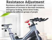 Load image into Gallery viewer, Spin Exercise Bike High Performance - Commercial Grade K Power