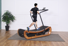 Load image into Gallery viewer, Top Line High Performance Manual Solid Wood Air Runner Treadmill