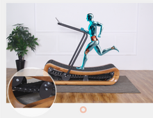 Load image into Gallery viewer, Top Line High Performance Manual Solid Wood Air Runner Treadmill