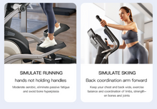 Load image into Gallery viewer, Top Line Commercial Elliptical Spacewalk Fly Wheel Machine - High Performance