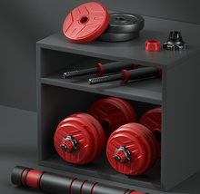 Load image into Gallery viewer, Top Grade Steel Dumbbell Set - Adjustable Sub-Barbell Kettle Set. 40KG