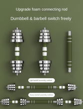 Load image into Gallery viewer, Limited Edition - Silver Green Dumbbell Set + Case (Slim & Sleek) 40Kg