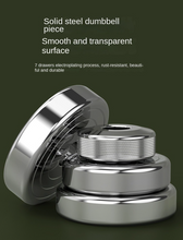 Load image into Gallery viewer, Limited Edition - Silver Green Dumbbell Set + Case (Slim & Sleek) 40Kg