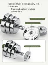 Load image into Gallery viewer, Limited Edition - Silver Green Dumbbell Set + Case (Slim & Sleek) 40Kg