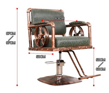 Load image into Gallery viewer, Commercial Professional Hairdressing Salon Barber Chair Iron Antique Retro - Many Colours & Styles