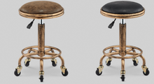 Load image into Gallery viewer, Commercial Professional Hairdressing Salon Barber Stool Iron Antique Retro - Many Colours & Styles