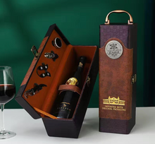 Load image into Gallery viewer, "Arna Lisa" Royal Collection - Leather Box - Top Line Gift Box + Accessories