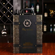 Load image into Gallery viewer, "Arna Lisa" Royal Collection - Twin Leather Box - Top Line Gift Box + Accessories