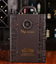 Load image into Gallery viewer, "Arna Lisa" Royal Collection - Twin Leather Box - Top Line Gift Box + Accessories