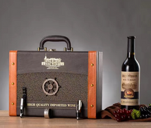 Load image into Gallery viewer, "Arna Lisa" Royal Collection - Twin Leather Box - Top Line Gift Box + Accessories