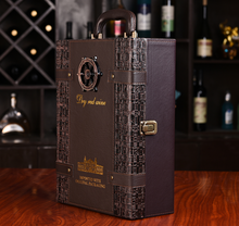 Load image into Gallery viewer, "Arna Lisa" Royal Collection - Twin Leather Box - Top Line Gift Box + Accessories