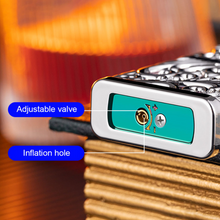 Load image into Gallery viewer, "Arna Lisa" Royal Collection - Top End Lighter Refillable Metal