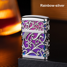 Load image into Gallery viewer, "Arna Lisa" Royal Collection - Top End Lighter Refillable Metal