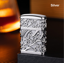 Load image into Gallery viewer, "Arna Lisa" Royal Collection - Top End Lighter Refillable Metal