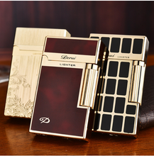 Load image into Gallery viewer, "Arna Lisa" Royal Collection - Top End Lighter Refillable Metal + Gift Box