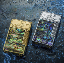 Load image into Gallery viewer, "Arna Lisa" Royal Collection - Top End Lighter Refillable Metal