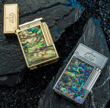 Load image into Gallery viewer, "Arna Lisa" Royal Collection - Top End Lighter Refillable Metal