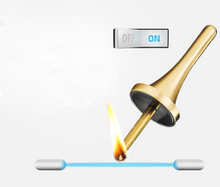 Load image into Gallery viewer, "Arna Lisa" Royal Collection - Top End Unique Business Lighter Refillable USB Rechargeable Metal + Gift Box